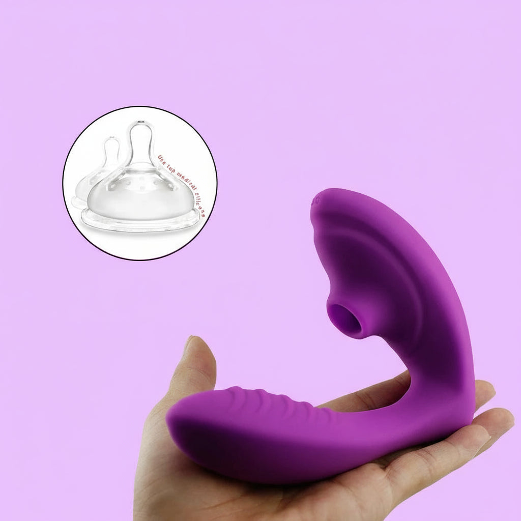 Vibromasseur vaginal à succion